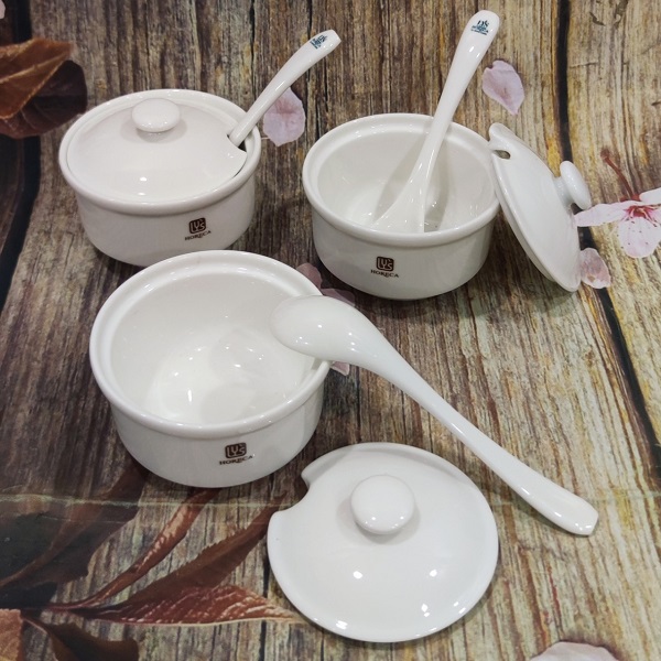 Hũ sứ đựng gia vị Minh Long - hủ sứ đựng gia vị Minh Long