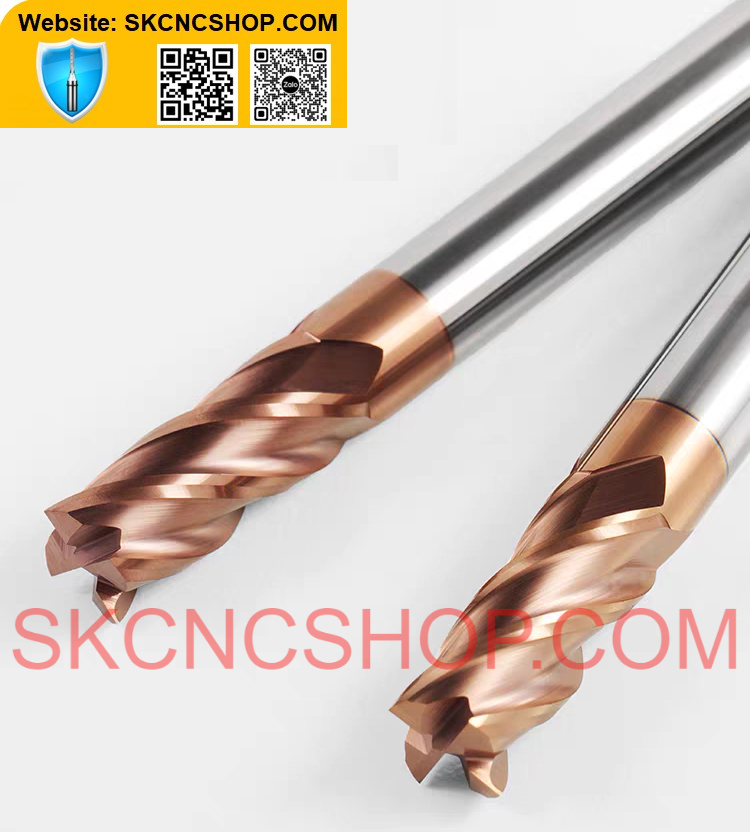 Mũi dao phay Kim loại 4 ME - ENDMILL - HRC55 - SK CNC SHOP