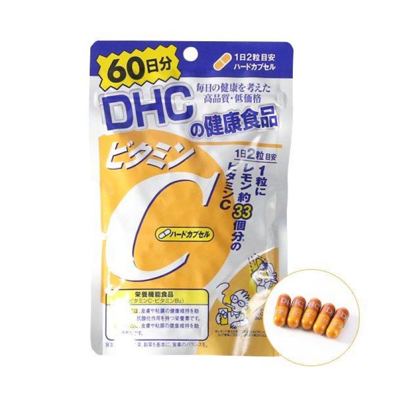 VIÊN UỐNG DHC VITAMIN C 120 Viên Dùng Trong 60 Ngày