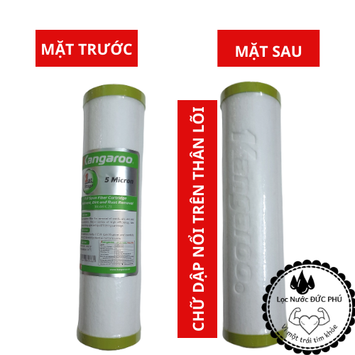 LÕI LỌC SỐ 1 KANGAROO LÕI PP 10INCH ( SẢN PHẨM CHỈ LÕI LỌC THÔI KHÔNG BAO GỒM LY LỌC )
