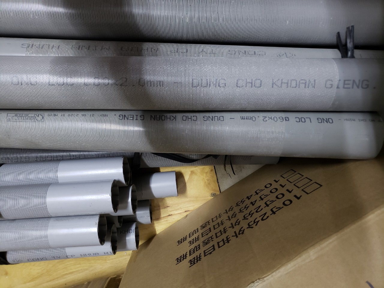 [HCM]1 mét ống lọc nước ( khoan giếng ) phi 60 x 2.0mm