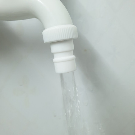 [Q.Tan Binh] Stainless Steel 2-Outlet Faucet, 2-Outlet Faucet for Washing Machines Divides Water into 2 Independent Discharge Ports