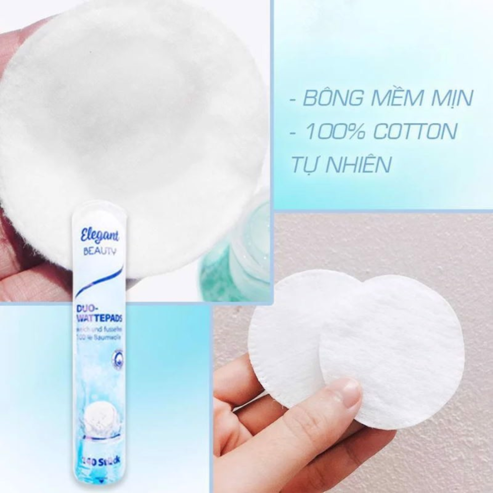 Bông tẩy trang Elegant Beauty - Đức 140 Miếng
