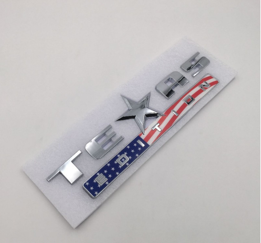 Logo 3D chữ nổi TEXAS EDITION