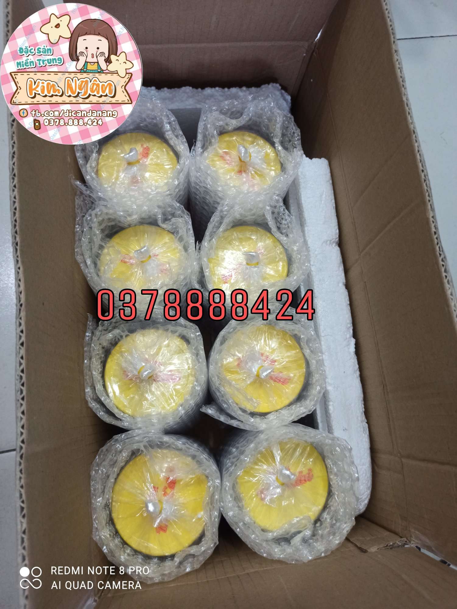 [HCM]2 Hủ Mắm Cá Cơm Dì Cẩn 500g