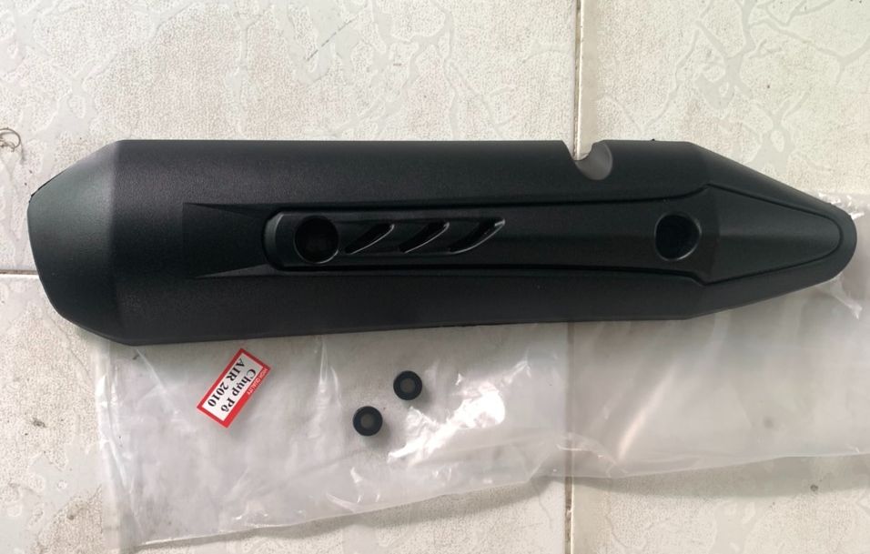 Ốp pô xe Air Blade đời 2010 giả zin