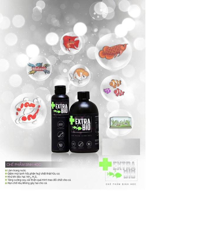 [Hoàn Tiền 10%] Vi Sinh EXTRA BIO cho Cá Cảnh 500ml