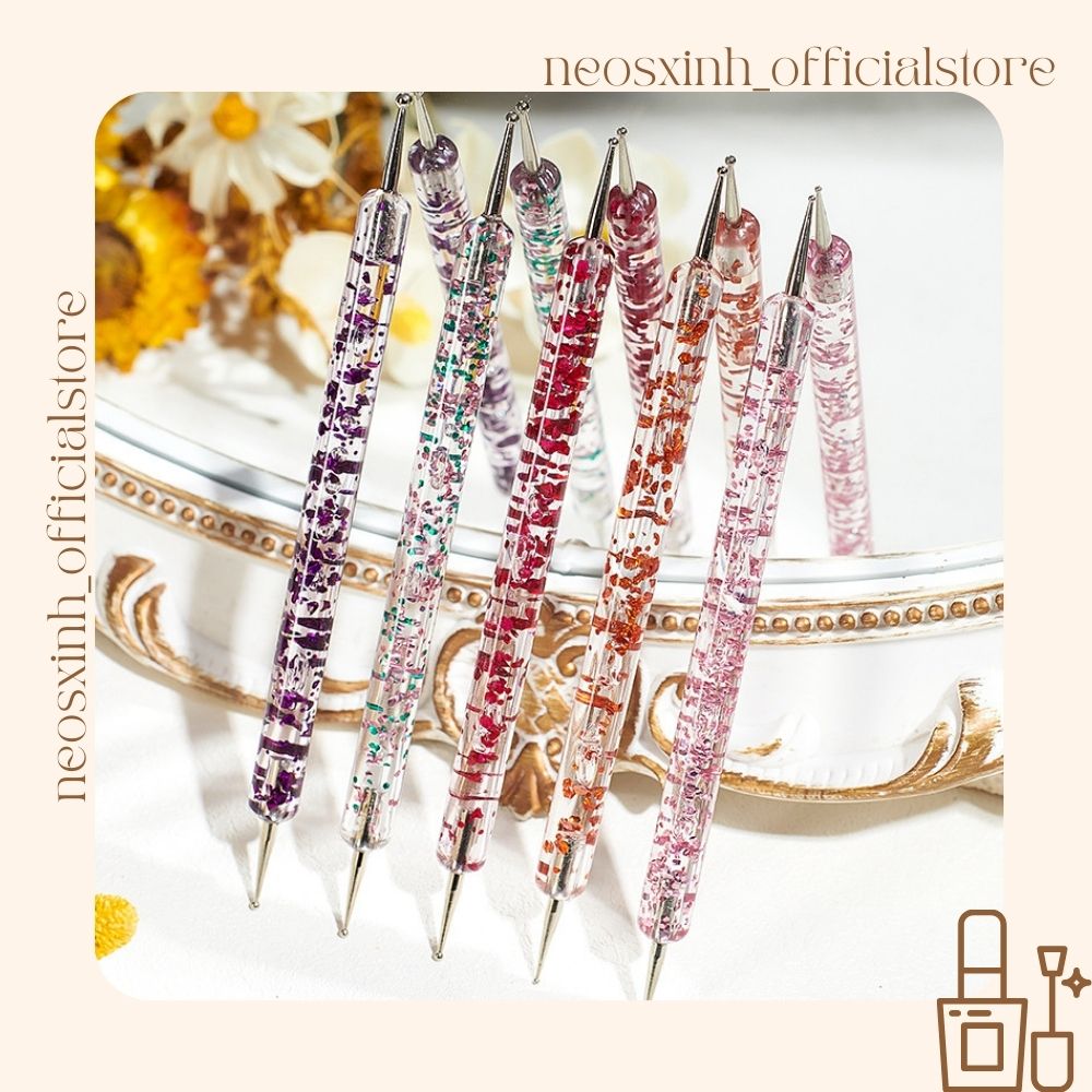 Bộ 5 Cọ Chấm Bi Vẽ Móng - Neosxinh Nails