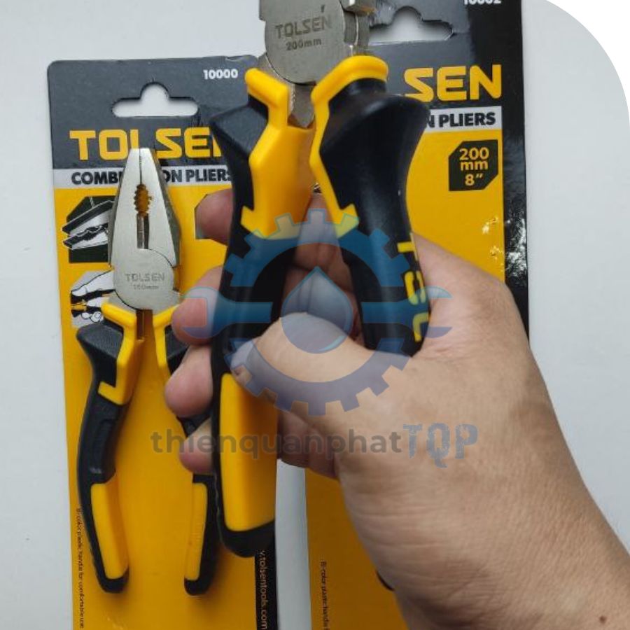 Kìm điện TOLSEN, kìm cắt dây, kìm răng dụng cụ cầm tay đa năng