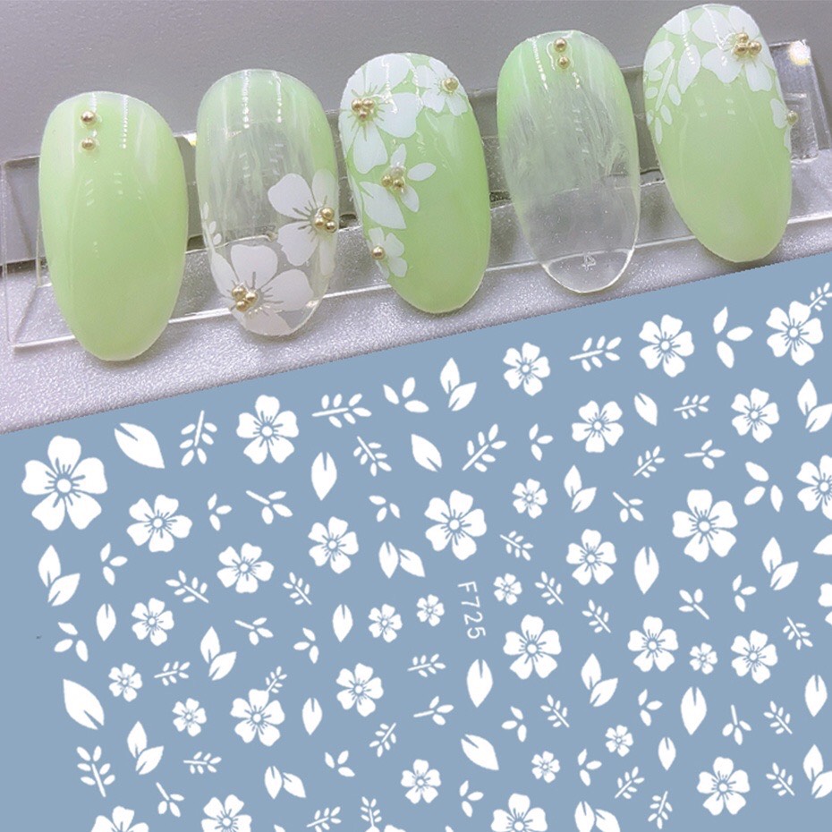 STICKER DÁN MÓNG CHỦ ĐỀ HOA