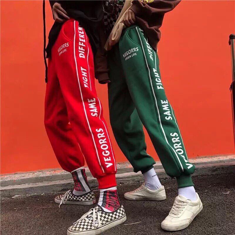 Quần jogger nỉ viền chữ cực chất