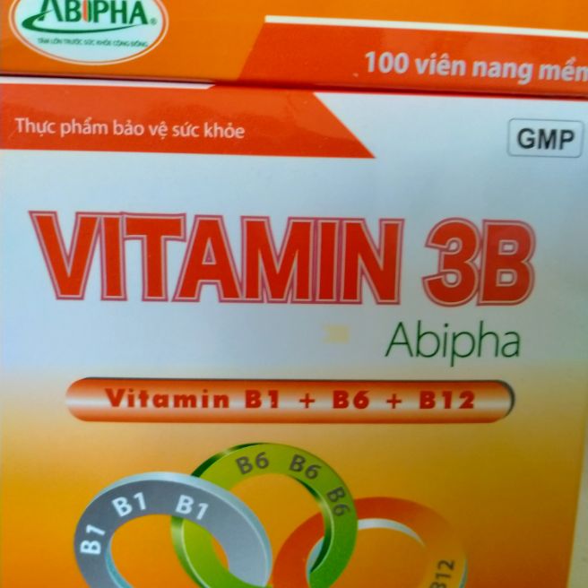 VITAMIN 3B Abipha Hộp 100 viên