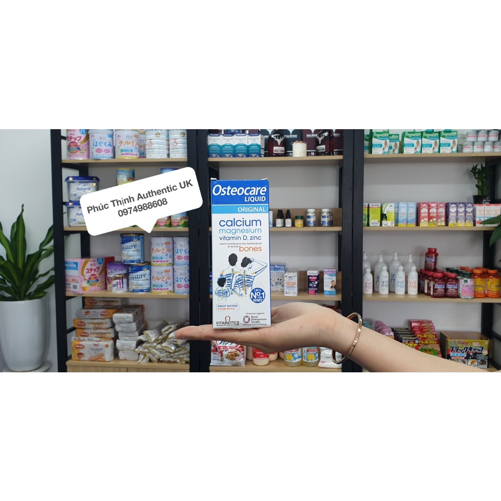 Canxi Nước Osteocare Liquid 200ml Của UK