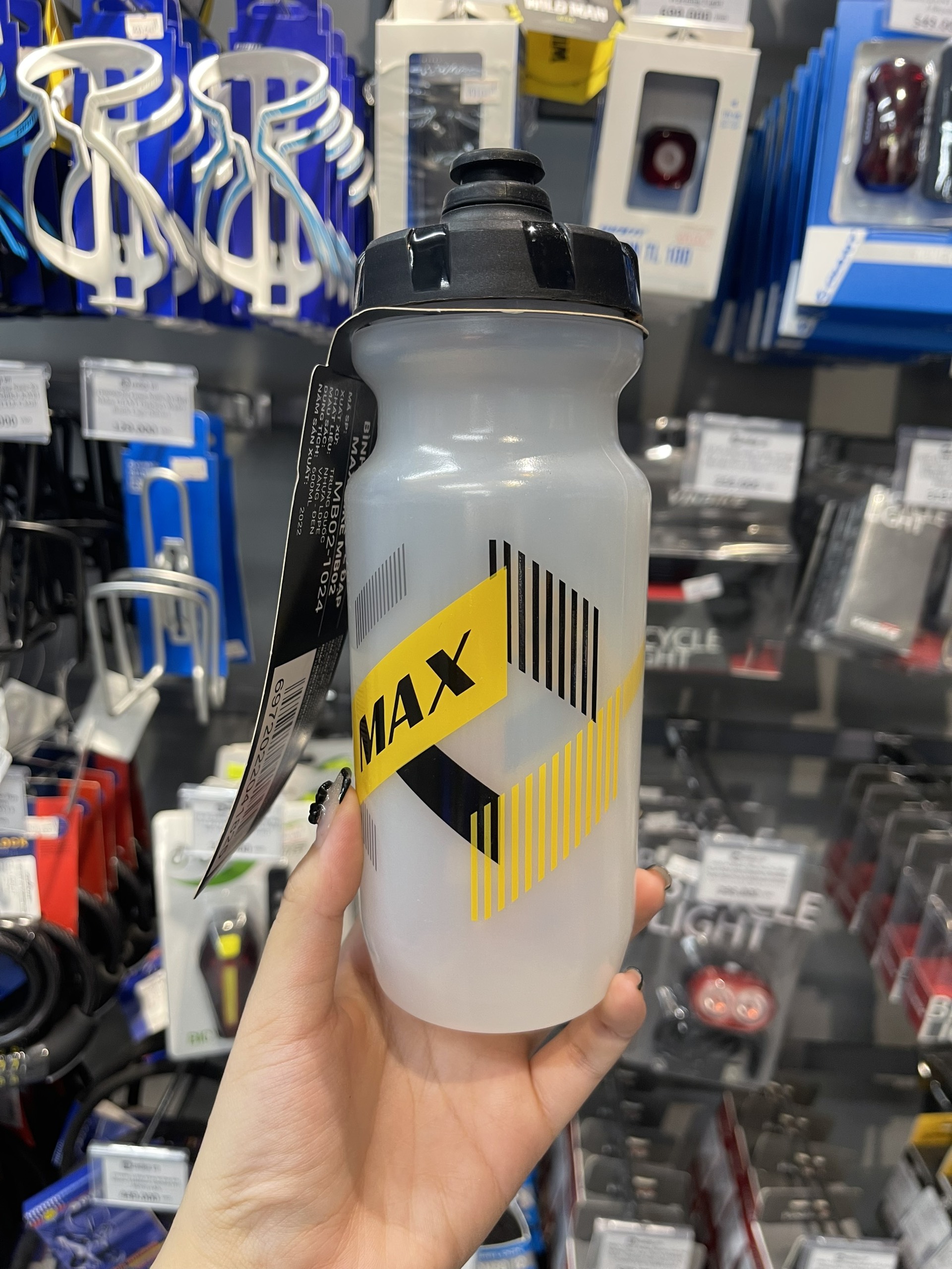 [FREESHIP] Bình Nước Xe Đạp 600ml MAX BIKE MB02 Water Bottle