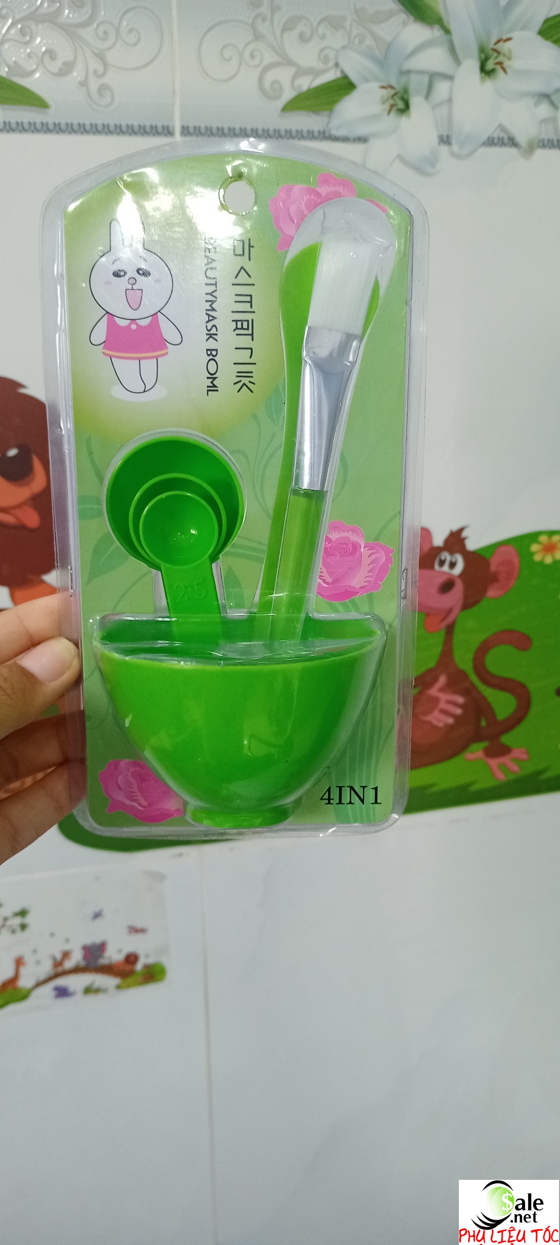 Dụng cụ đắp mặt nạ