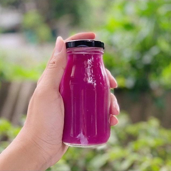 Combo 5 Chai thủy tinh đựng sữa nắp thiếc 200ml