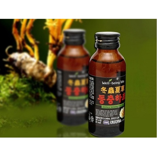 Nước ĐÔNG TRÙNG Hàn Quốc (100ml/Chai) X Hộp 10 Chai