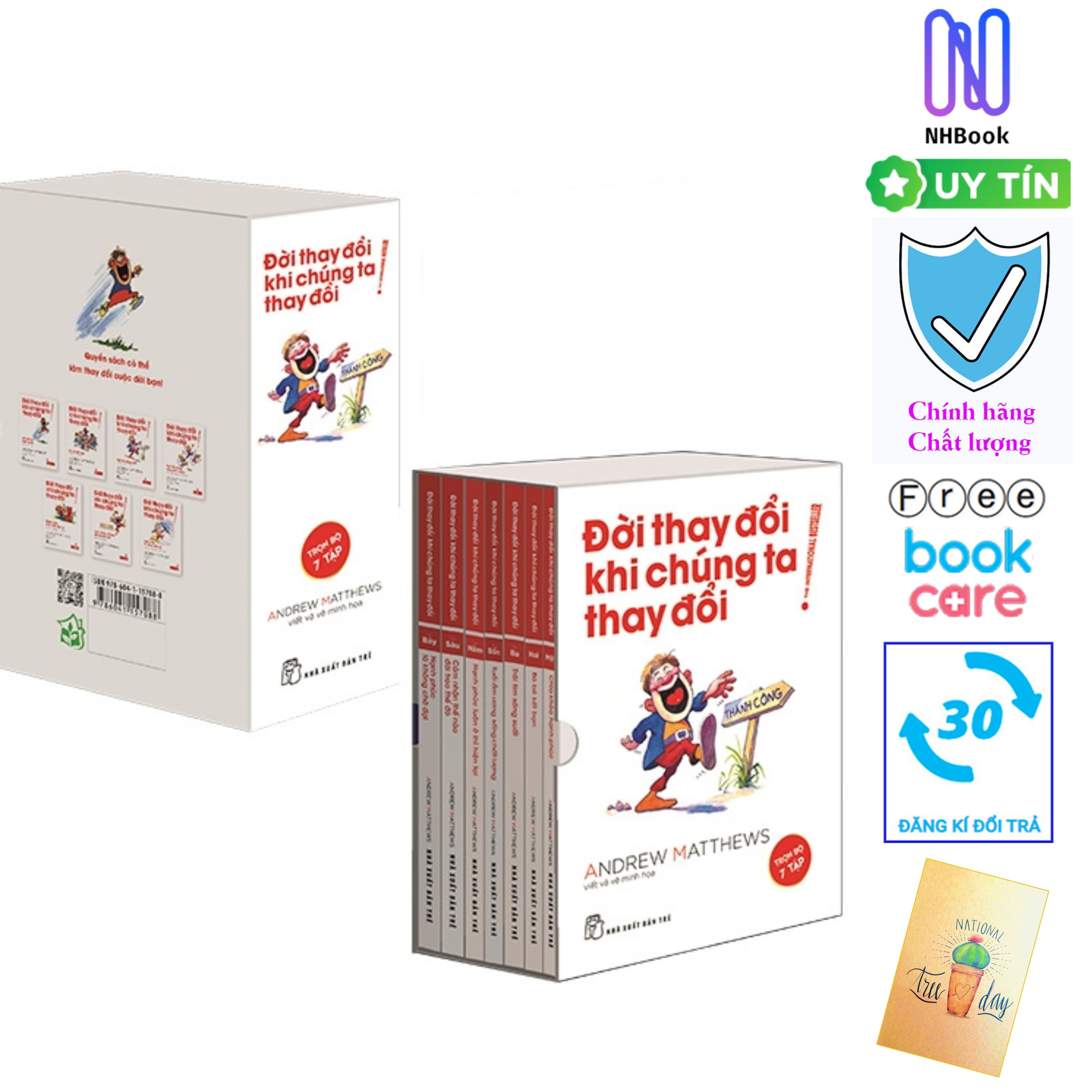 - sách chính hãng bảo hành - nhbook -đời thay đổi khi chúng ta thay đổi - tặng kèm sổ tay 10k