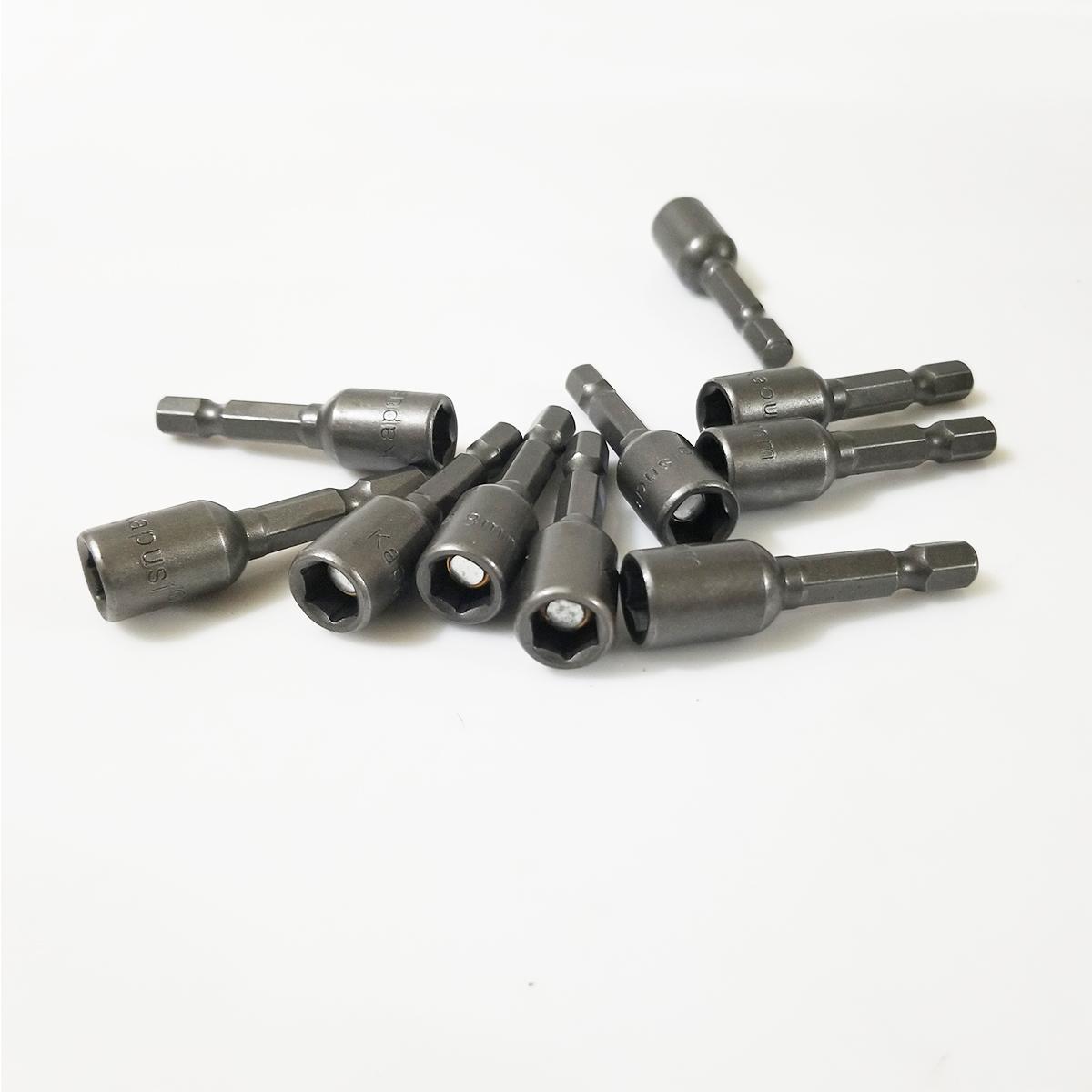 BỘ 10 Đầu bắn vít tôn 8mm Kapusi cao cấp