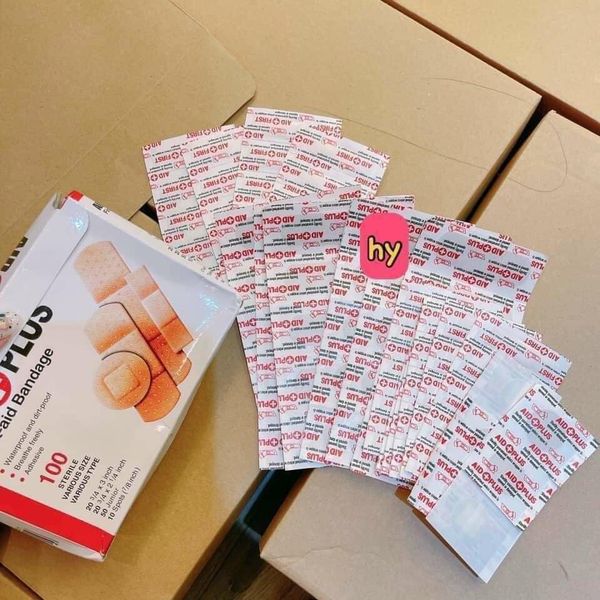 Hộp Băng Cá Nhân 100 Miếng