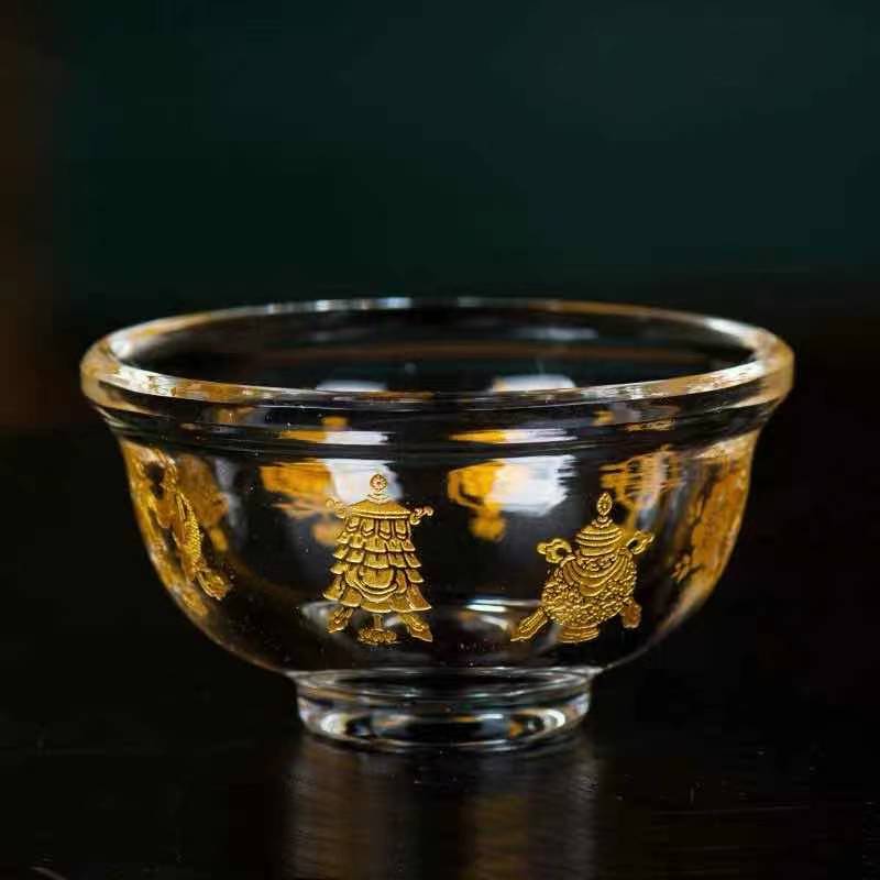 CHÉN PHA LÊ 8 CÁT TƯỜNG 9 Cm