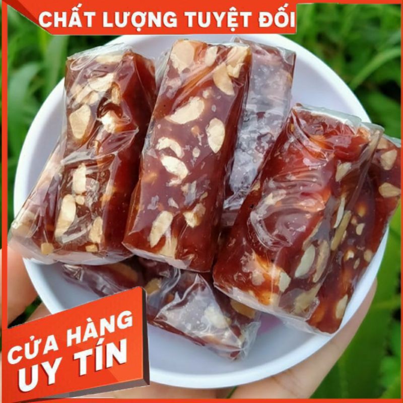Kẹo chuối dừa gừng mè đậu phộng bến tre 500gr