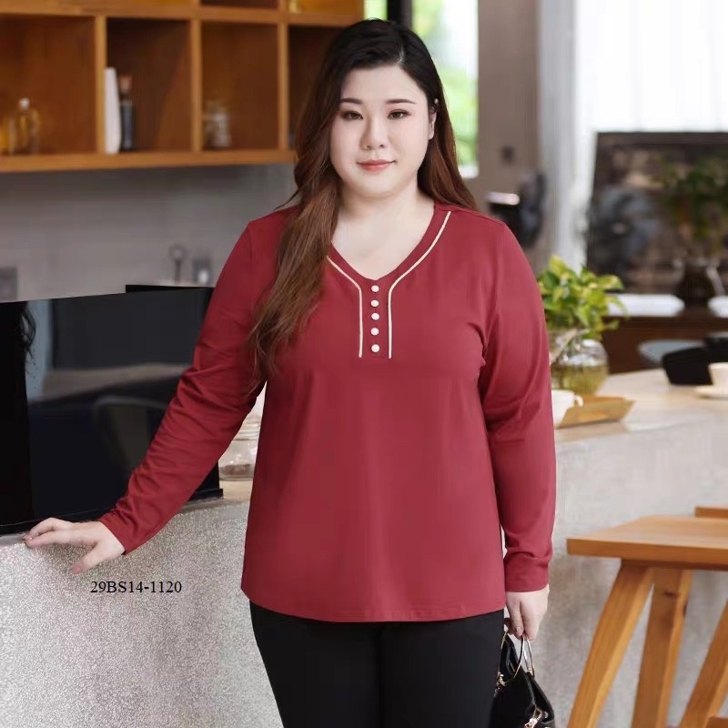 ÁO KIỂU TRUNG NIÊN TAY DÀI BIG SIZE