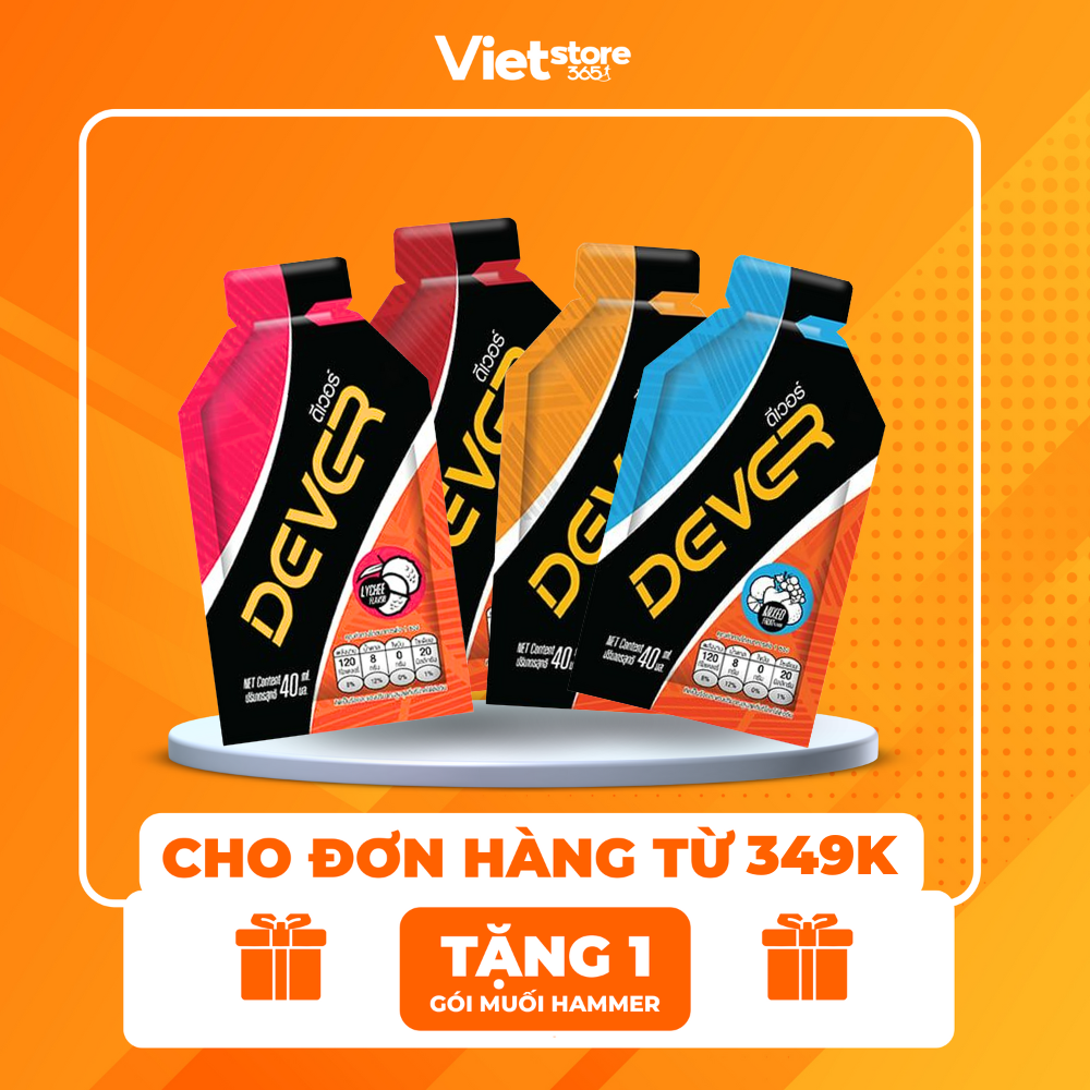 Gel Năng Lượng Dạng Lỏng DEVER 40ML 120Kcal