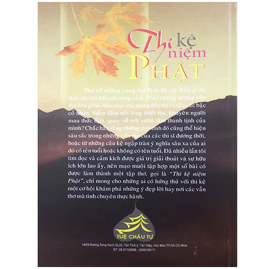 Sách - Thi Kệ Niệm Phật