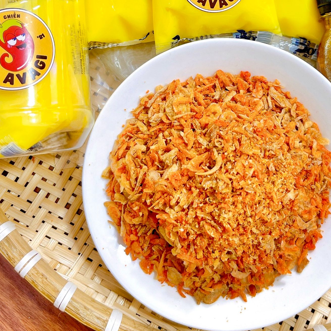 200g Ruốc Hành Phi loại ngon nhà AVAGI