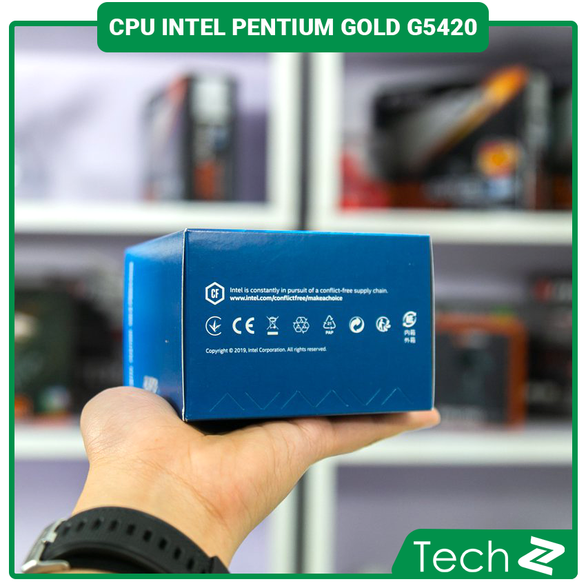 CPU Intel Pentium Gold G5420 (3.8GHz, 2 nhân 4 luồng, 4MB Cache, 54W) - Socket Intel LGA 1151)