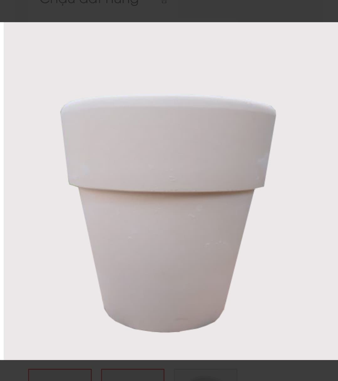 [HCM]Chậu đất nung trồng sen đá - R7cm x C7cm - Loại sịn (trắng & đỏ gạch)
