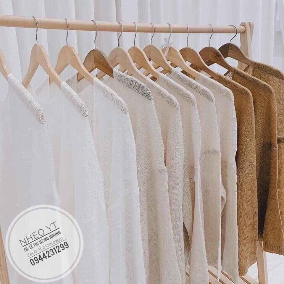 Áo khoác cardigan mỏng đi biển