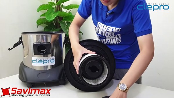 Máy hút bụi khô và ướt Clepro S1/15 15 lít