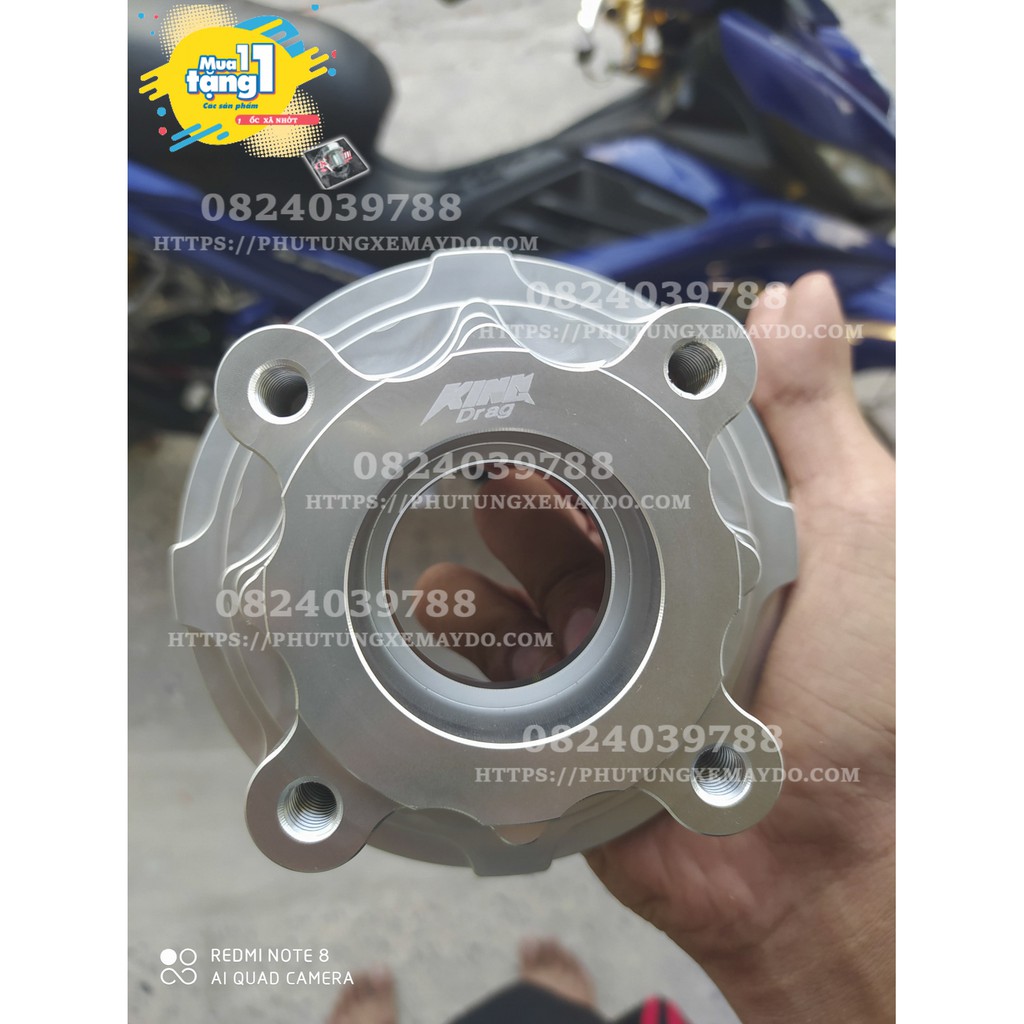 Cùi Đĩa Tãi Nhôm Cnc Cho Exciter