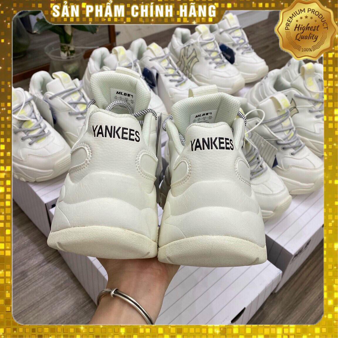 [CHÍNH HÃNG] Giày MLB Mickey vàng (full box bill)