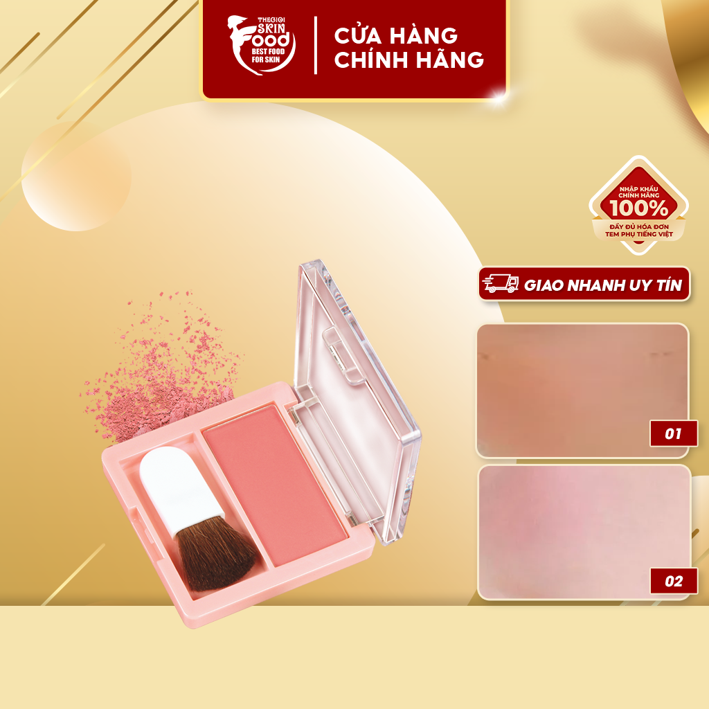 Phấn Má Hồng SilkyGirl Blush Hour 3g