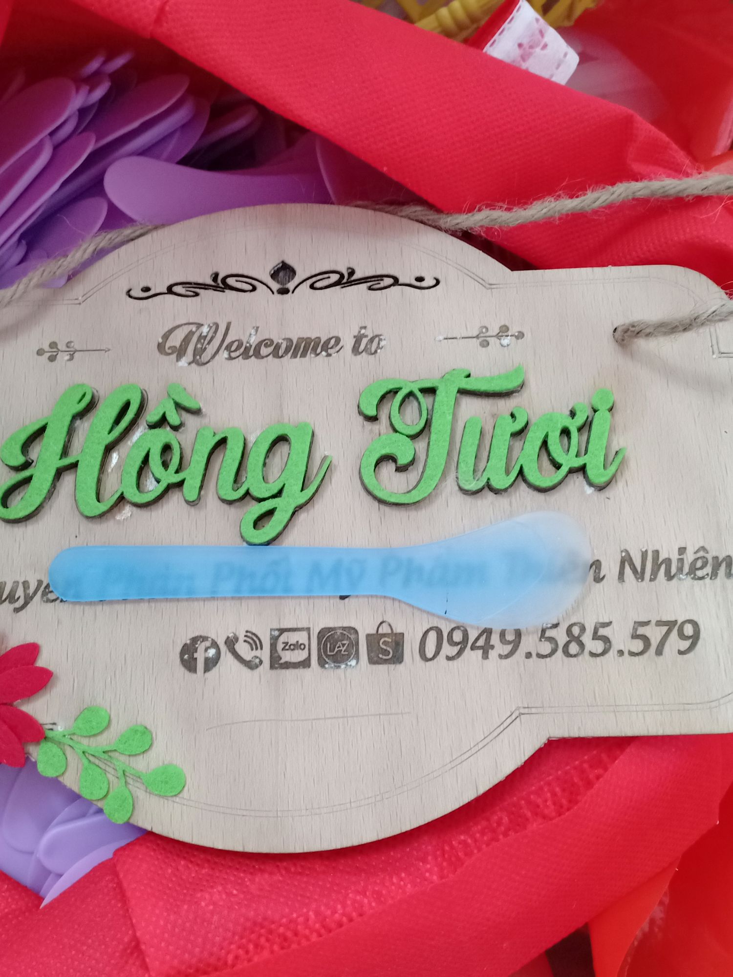 Combo 100 muỗng múc kem [màu xanh dương]