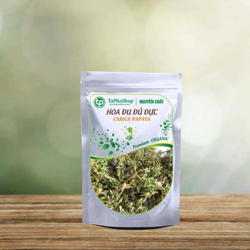 [HOT] Hoa đu đủ đực sấy khô 100g - Thảo Dược Tấn Phát