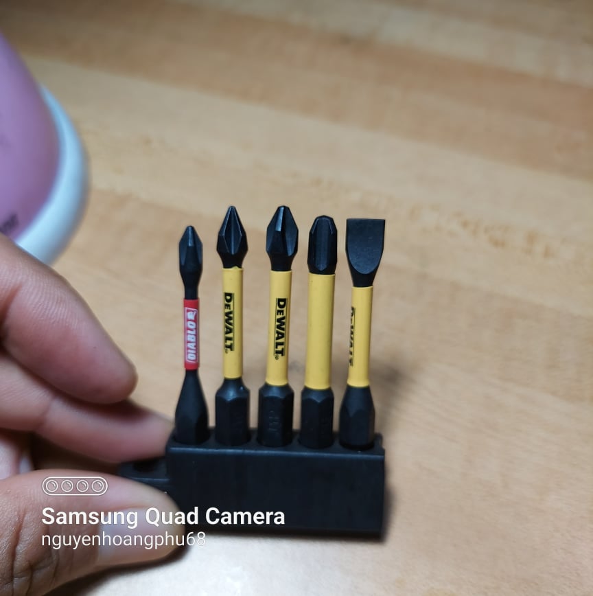 Bộ mũi vít đầu vít dewalt