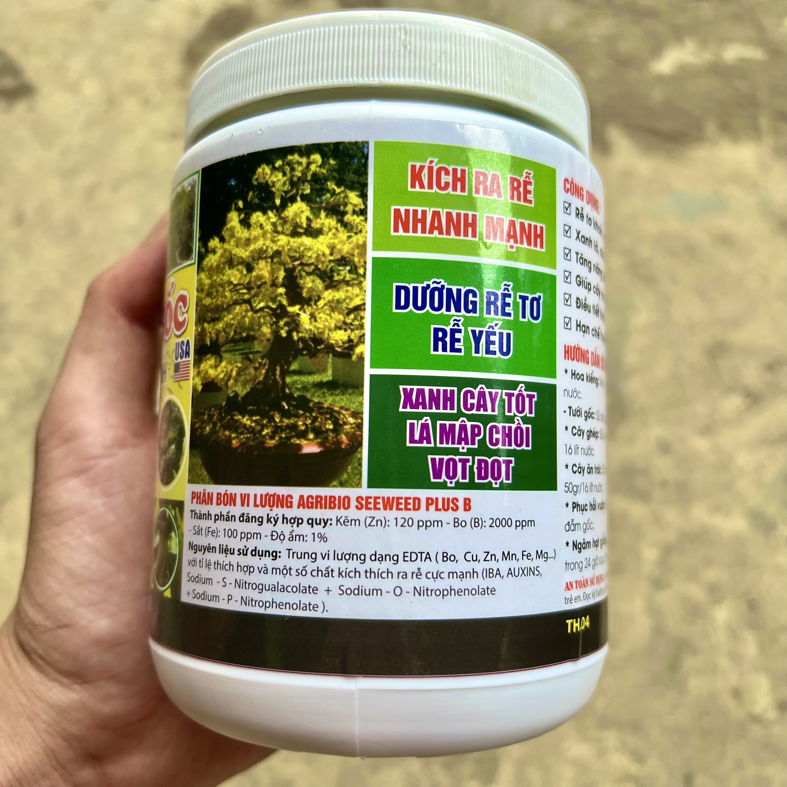 [Phân bón siêu nở gốc usa] mập thân mập đọt kích rễ cực mạnh xanh cây dày lá