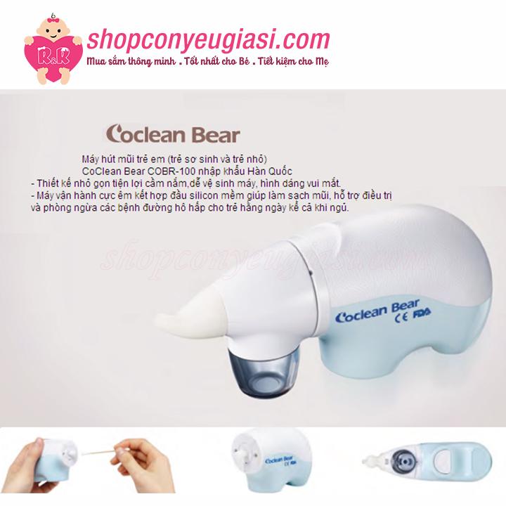 [HCM]Máy Hút Mũi CoClean Bear COBR-100