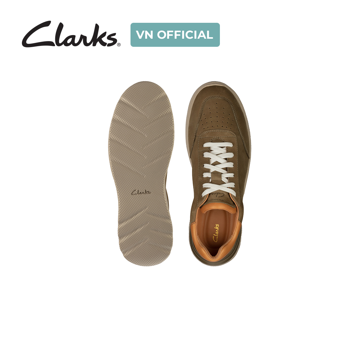 Giày Sneaker Da Nam Clarks - SprintLiteLace