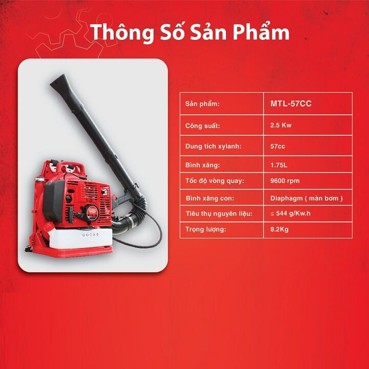 Máy Thổi Lá Oshima MTL 57cc