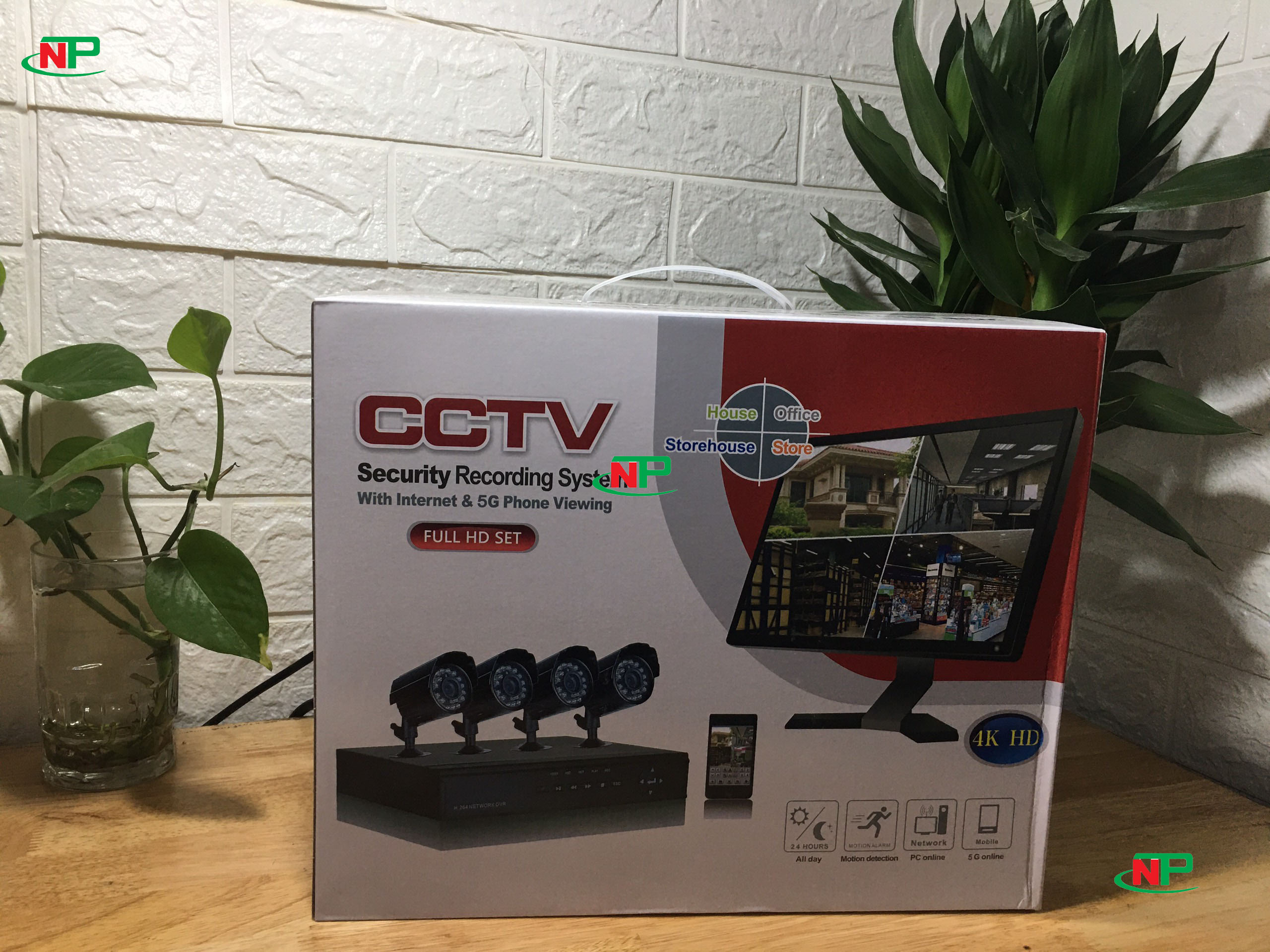 Bộ Kit Camera AHD 2.0Mp Full HD - Siêu nét