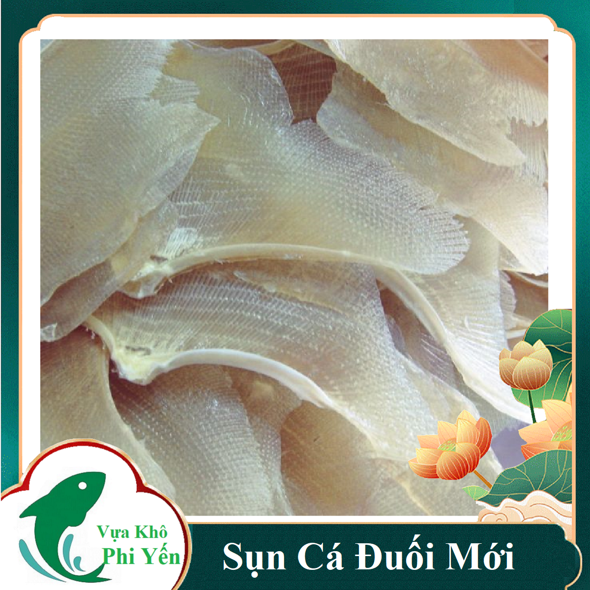 vi cá đuối (vây cá đuối) thơm ngon ngất- -Khô Vi Cá Đuối