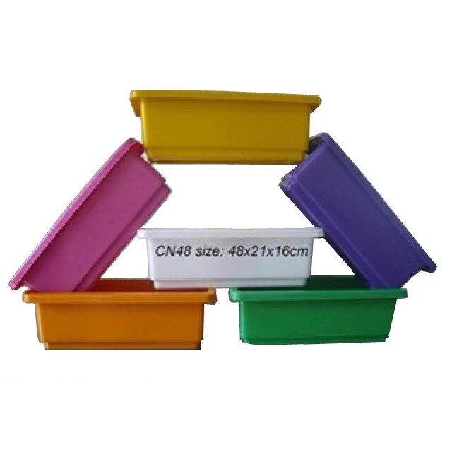 Combo 5 Chậu Thông Minh Dài 48cm Chậu Chữ Nhật