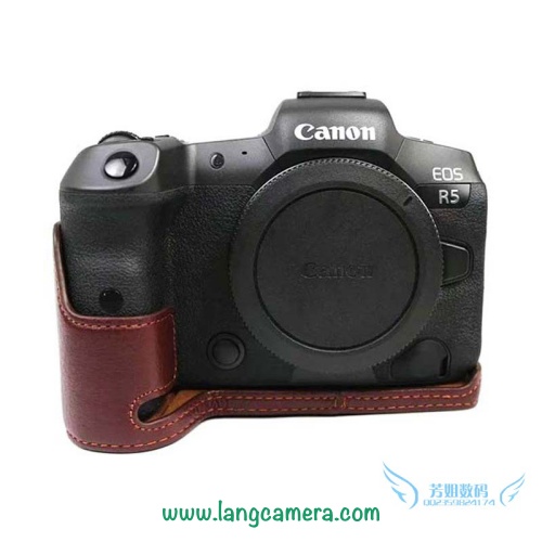Bao da halfcase máy ảnh Canon R5, R6