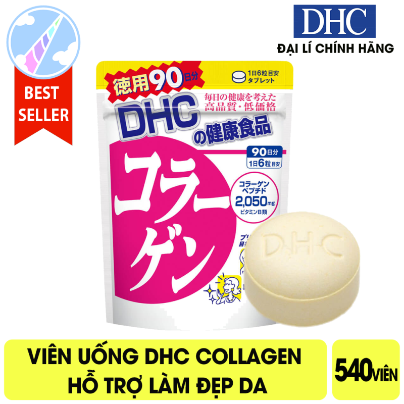 Viên uống DHC Collagen - 90 Ngày cao cấp