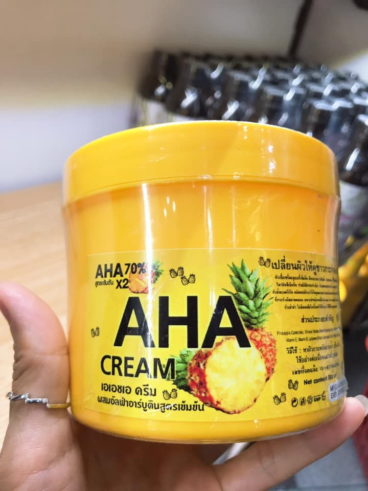 Kem dưỡng body Aha kích trắng - GIẢM thâm hiệu quả nhập khẩu Thái Lan - 3932, sản phẩm tốt, chất lượng cao, inbox shop để được tư vấn rõ hơn